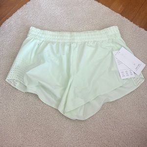 athleta light green shorts